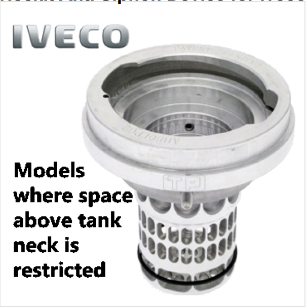 Anti-Siphon Device For Iveco - Restricted Space